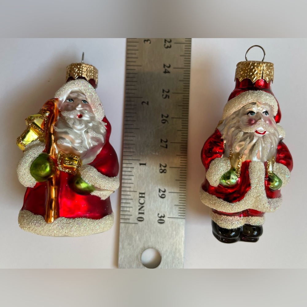 Macy’s glass Christmas ornaments! - Picture 5 of 8